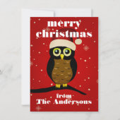クリスマスフクロウ (正面)