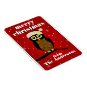 クリスマスフクロウ マグネット (右側)