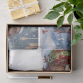 クリスマスフクロウ 薄葉紙 (ギフト)