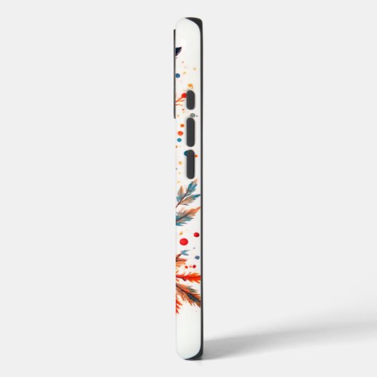 クリスマスフクロウ Case-Mate iPhoneケース (裏面 / 左)