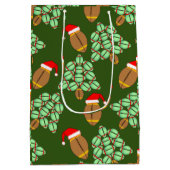 クリスマスフットボール ミディアムペーパーバッグ (裏面)