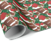 クリスマスフットボール | DIY名 ラッピングペーパー (ロールコーナー)