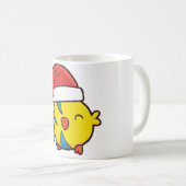 クリスマスフラウダー魚 コーヒーマグカップ (正面右)