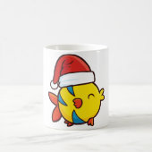 クリスマスフラウダー魚 コーヒーマグカップ (中央)