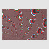 クリスマスフラクタルティッシュペーパー 薄葉紙 (正面)