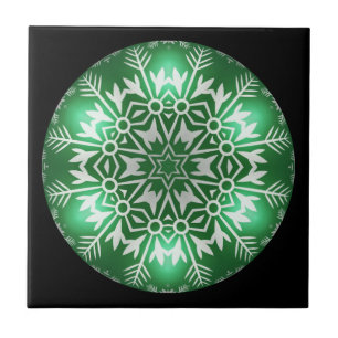 クリスマスフラクタルデザイン~万華鏡のように千変万化するパターン~ * ~ タイル