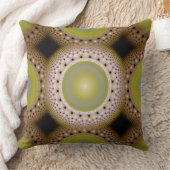 クリスマスフラクタルパターン クッション (ブランケット)