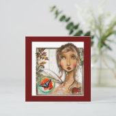 クリスマスフラットカード (スタンド正面)