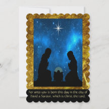 クリスマスフラットカード