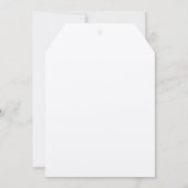 クリスマスフラットカード (裏面)