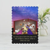 クリスマスフラットカード (スタンド正面)