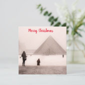 クリスマスフラットグリーティングカード カード (スタンド正面)