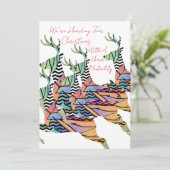 クリスマスフラットホリデーカードへ向かう シーズンカード (スタンド正面)