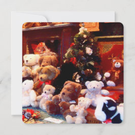 クリスマスフラットホリデーカード シーズンカード