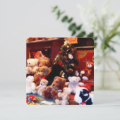 クリスマスフラットホリデーカード シーズンカード (スタンド正面)