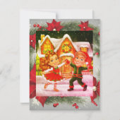 クリスマスフラットホリデーカード シーズンカード (正面)