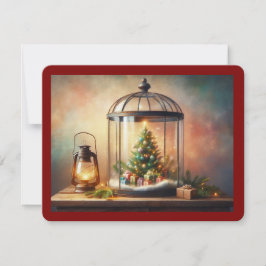 クリスマスフラットホリデーカード シーズンカード