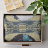 クリスマスフラッパーガールラージホワイトファーコート 薄葉紙 (ギフト)