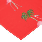 クリスマスフラミンゴ テーブルクロス (アングル)