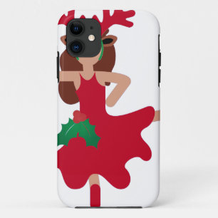 クリスマスフラメンコダンサー絵文字 iPhone 11 ケース