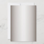 クリスマスフラワーゴールデンベルホリデーズパーティー 招待状 (裏面)