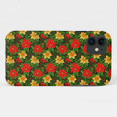 クリスマスフラワーシームレスパターン–69956 Case-Mate iPhoneケース (裏面(横))
