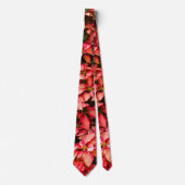 クリスマスフラワーポインセチア ネクタイ (正面)
