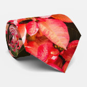 クリスマスフラワーポインセチア ネクタイ (ロール)
