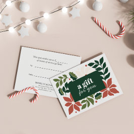 クリスマスフラワーレッドグリーンクリームスペシャル