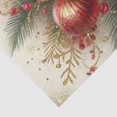 クリスマスフラワーレッドポインセチアティッシュペーパー 薄葉紙 (詳細)