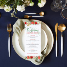 クリスマスフラワー縁どタイポグラフィ