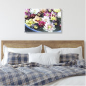 クリスマスフラワー キャンバスプリント (インサイチュ (寝室))