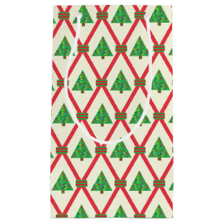 クリスマスフラワー スモールペーパーバッグ