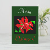 クリスマスフラワーI 招待状 (スタンド正面)