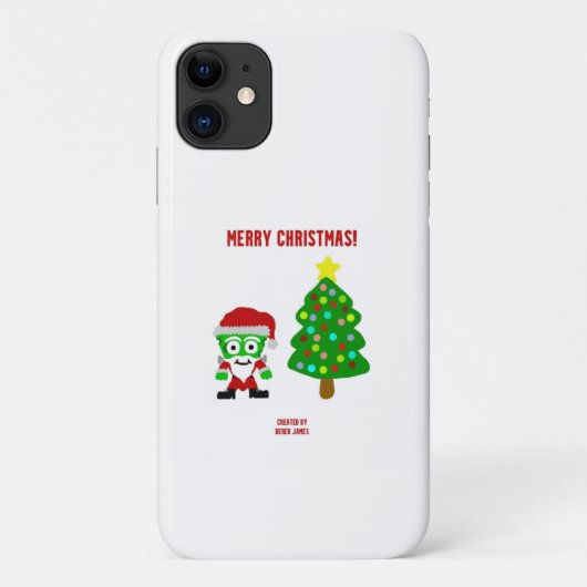 クリスマスフランケンチーズアップルiPhone 11ケース Case-Mate iPhoneケース (裏面)