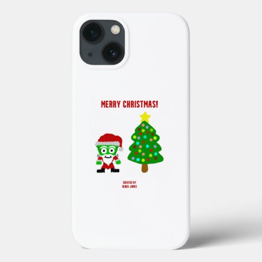 クリスマスフランケンチーズアップルiPhone 13ケース Case-Mate iPhoneケース (裏面)