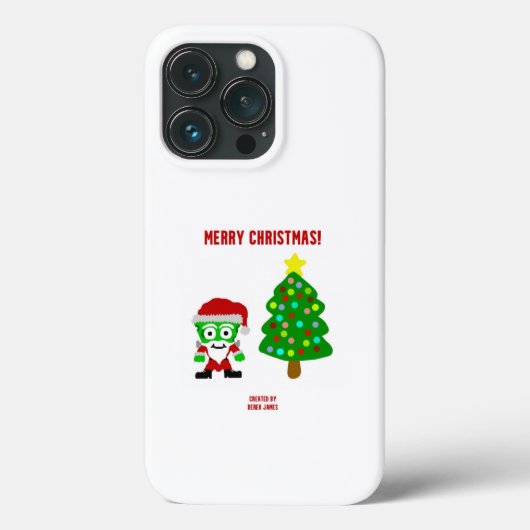 クリスマスフランケンチーズアップルiPhone 13 Proケース Case-Mate iPhoneケース (裏面)