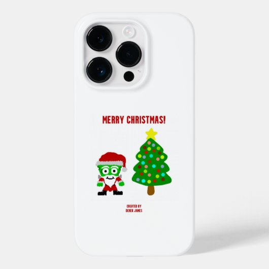クリスマスフランケンチーズアップルiPhone 14 Proケース Case-Mate iPhoneケース (裏面)