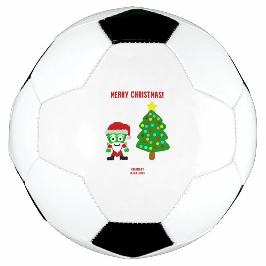 クリスマスフランケンチーズサッカーボール サッカーボール (正面)
