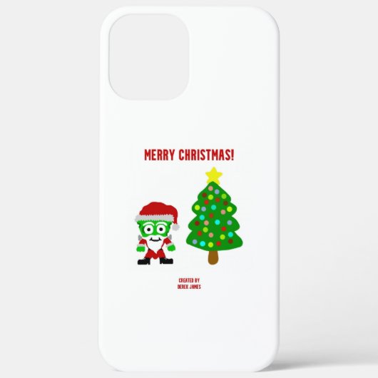 クリスマスフランケンチーズiPhone 12 Pro Maxケース Case-Mate iPhoneケース (裏面)