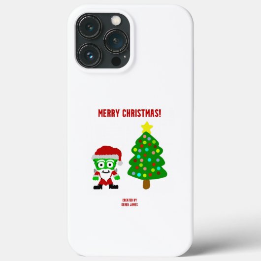 クリスマスフランケンチーズiPhone 13 Pro Maxケース Case-Mate iPhoneケース (裏面)