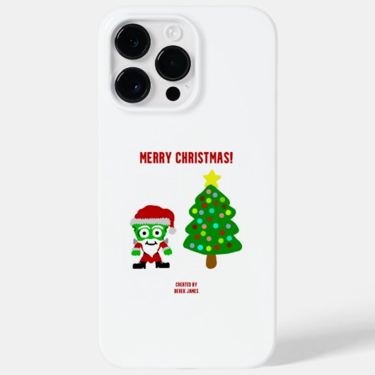 クリスマスフランケンチーズiPhone 14 Pro Maxケース Case-Mate iPhoneケース (裏面)