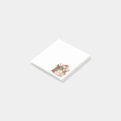 クリスマスフランスのブルドッグトナカイ犬 ポストイット (アングル)