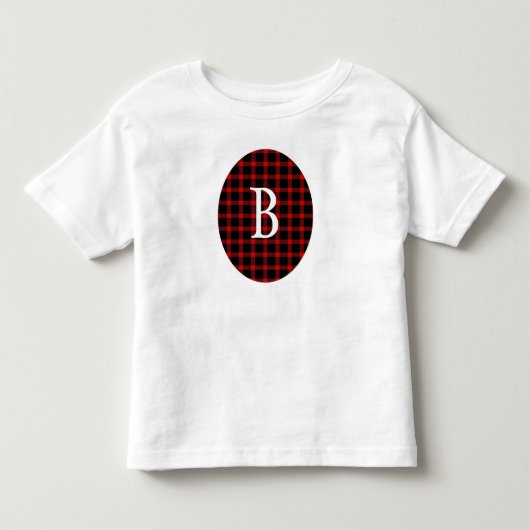 クリスマスフランネル トドラーTシャツ (正面)