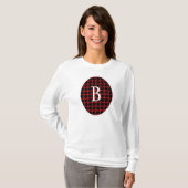 クリスマスフランネルTシャツ Tシャツ (正面フル)