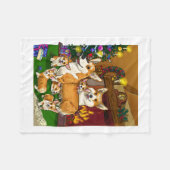 クリスマスフリースブランケット フリースブランケット (正面(横))