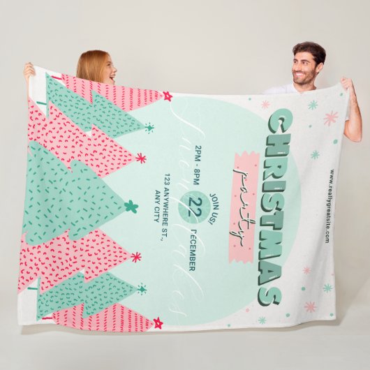 クリスマスフリースブランケット、大60インチx 80インチ フリースブランケット (インサイチュ)