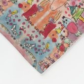 クリスマスフリースブランケット（小） フリースブランケット (角)