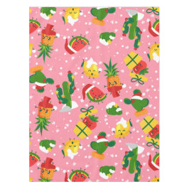 クリスマスフルーツいちごスイレモン テーブルクロス