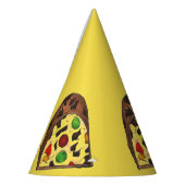 クリスマスフルーツケーキfruitcakeスライス休日クリスマス パーティーハット (左)